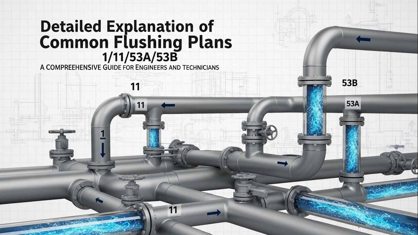 सामान्य फ्लशिंग योजनाओं की विस्तृत व्याख्या 1/11/53ए/53बी