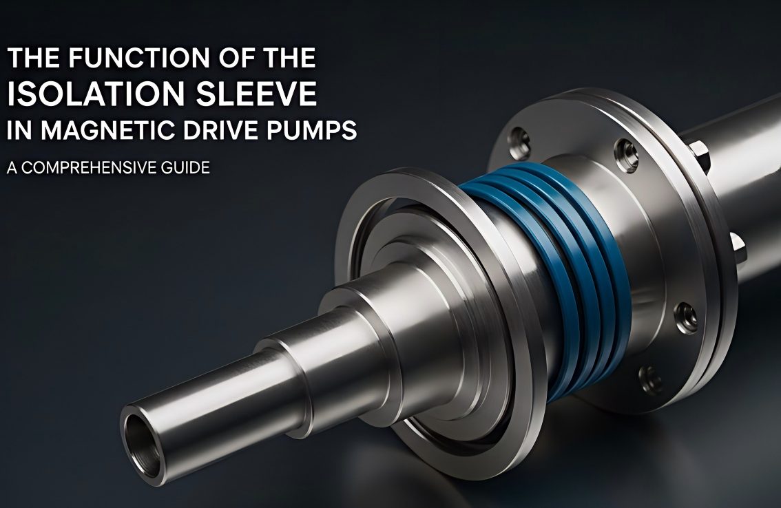 चुंबकीय ड्राइव पंपों में अलगाव आस्तीन का कार्य